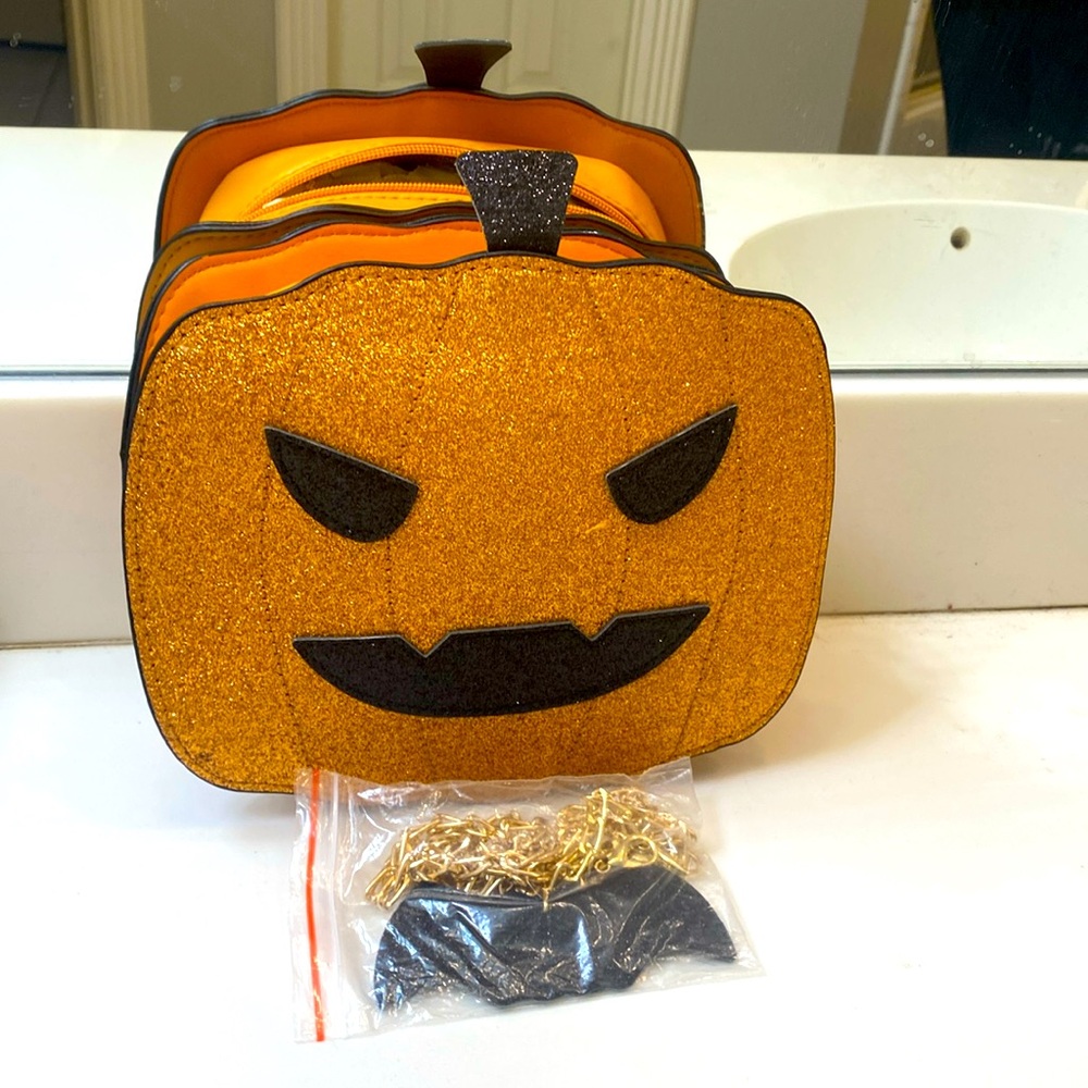 Jack o lantern purse